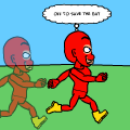 flash saving the day