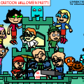 Bloo's Cartoon Halloween Party!