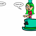 Hat war!