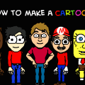 how to make a cartoon