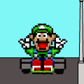 Luigi On Kart
