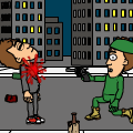 oops i shot my self:.(