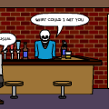'Ghost town bar'