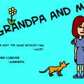 Grandpa and me