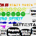 THESE ARE FONTS