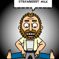 Omega strawberry milk!!