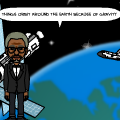 objects orbiting the earth