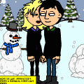 under the mistletoe