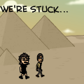 We're Stuck...
