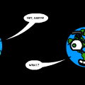 the sun likes earth