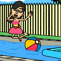'Swimming Dress-(Epic Fail)'