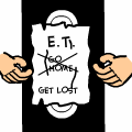 E.T. get lost