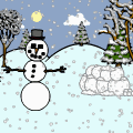 'EPIC SNOWMAN!'