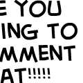 comment?