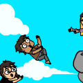 Besties falling!! (REMIX)