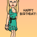 Belated birthday.