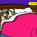 Me in the morning