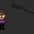 Hogwarts sign-ups