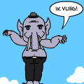 Olifantman Vliegt
