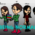 Me being normal