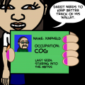 Here's my card
