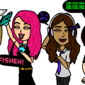 Random Friends and Vocaloid.