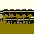 back of classroom