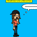 eat a piece of poo