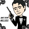 jamesbond:white roses