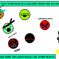 Remix: Colored Shapey Things!