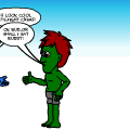 zomtom et blue man