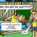 Theme of the day: Laziness