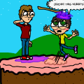 hehe there a SPLAT!