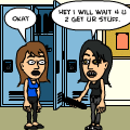 'in the halls'