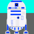 2D version of R2-D2