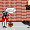 Tapeman in "Pie hole"