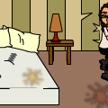 Garbage Hotel Scene.