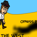 In the west...