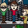 PAULY AND ANDY IN THE JAIL 