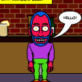 Working Out With Rainbow Dude