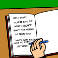 It's NOT a diary!