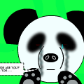  sad panda