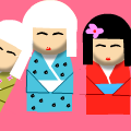 3 Japanese Dolls
