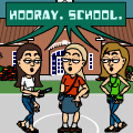 Hooray. School.