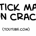 stick man on crack!