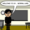 boring land!
