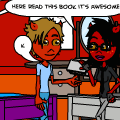 that book is bad!