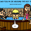 Hot tub party~!