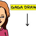 gaga drawings