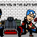 car fixing and racing
